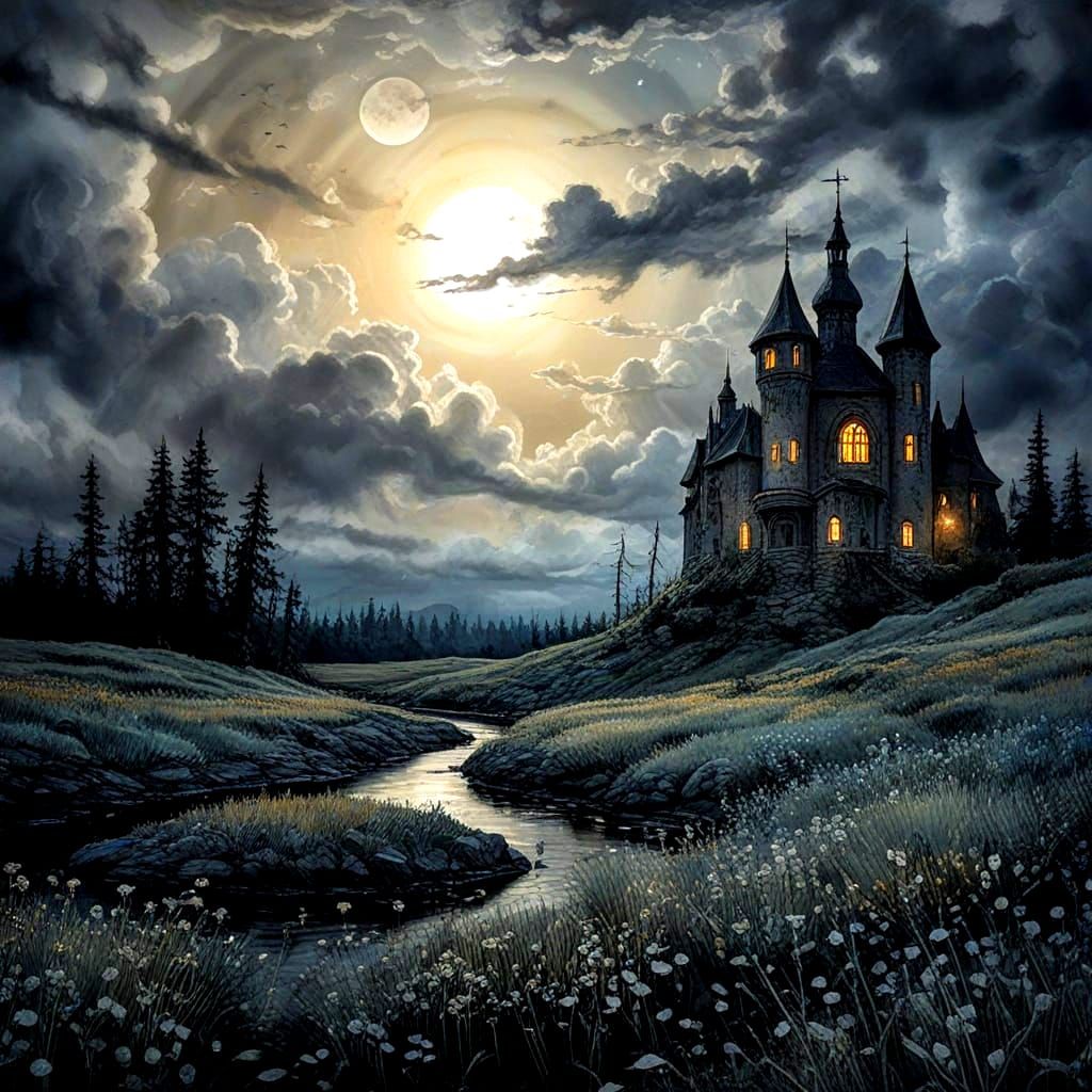 Full moon madness  by @QueenKittyKat