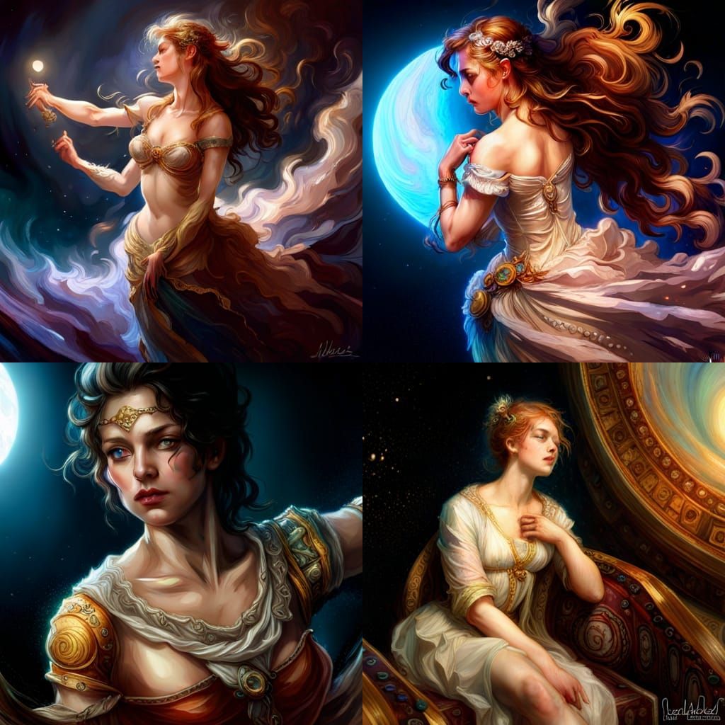 "Jupiter Off-gassing”, Intricate, Rococo, Scenic, Hyperdetai...