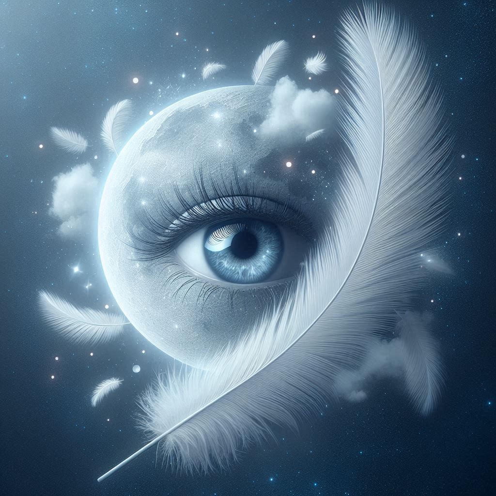 The eye and the feather - 16