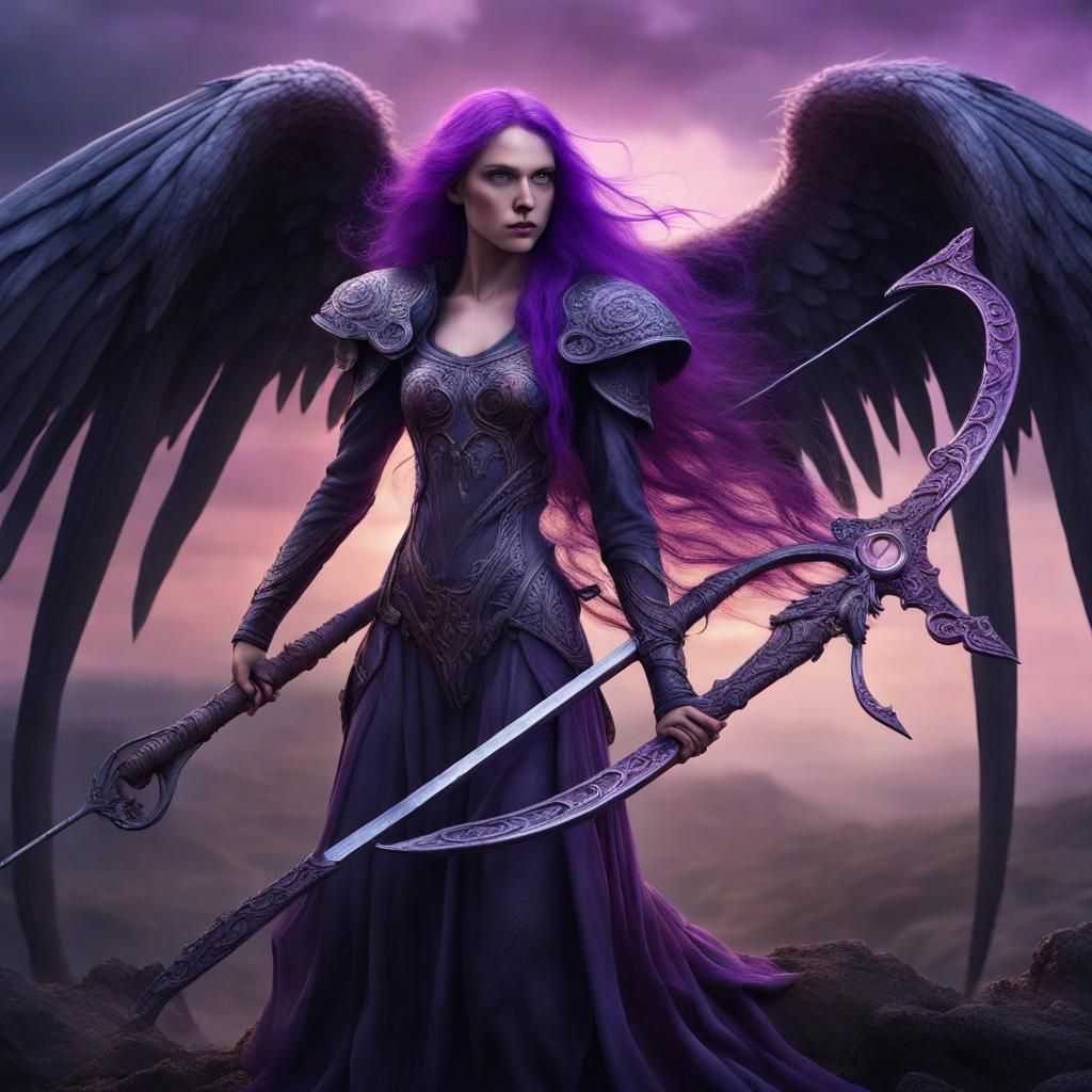 Angel Warrior - AI Generated Artwork - NightCafe Creator