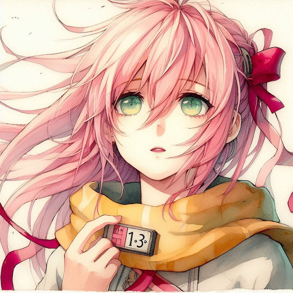 An attempt to draw Yuno Gasai