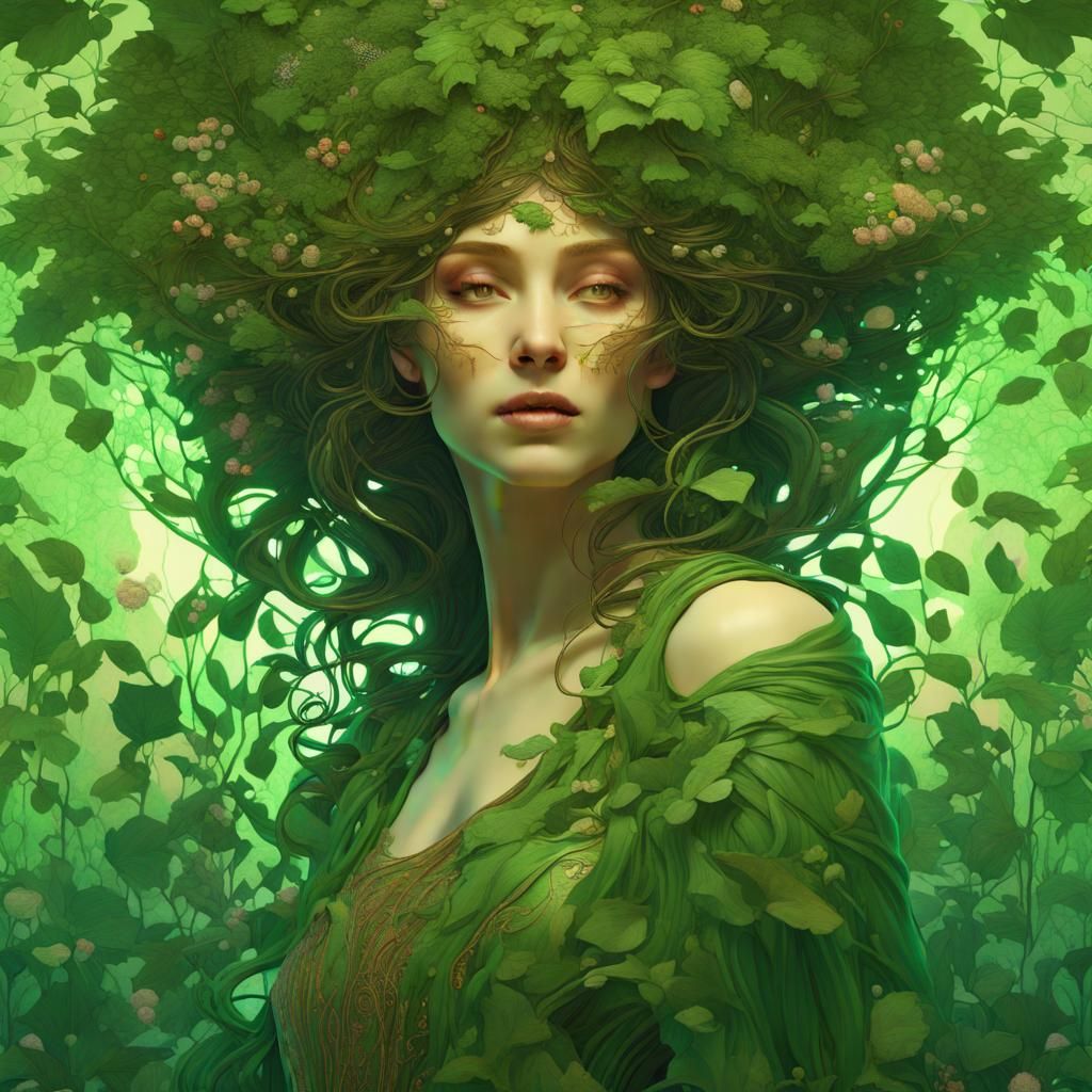 Poison Ivy - AI Generated Artwork - NightCafe Creator