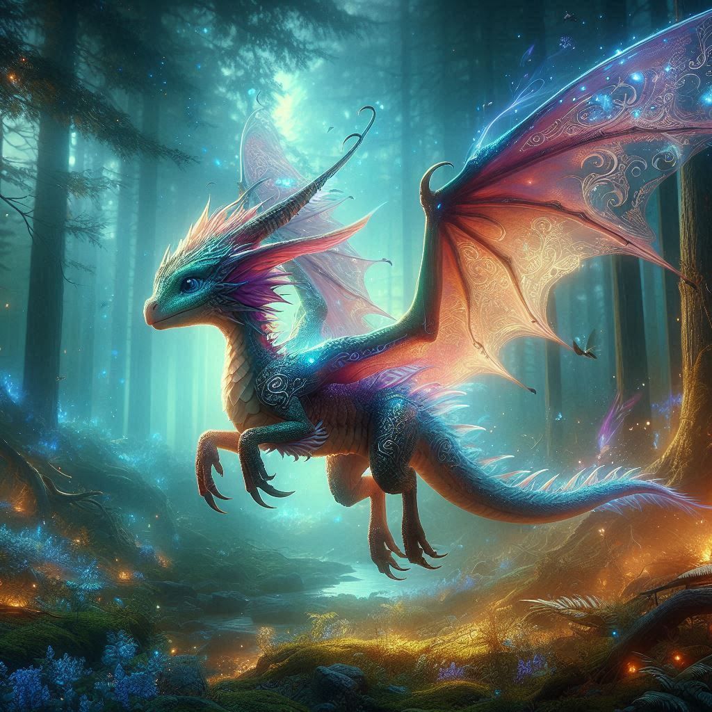 Baby Flying Dragon 3