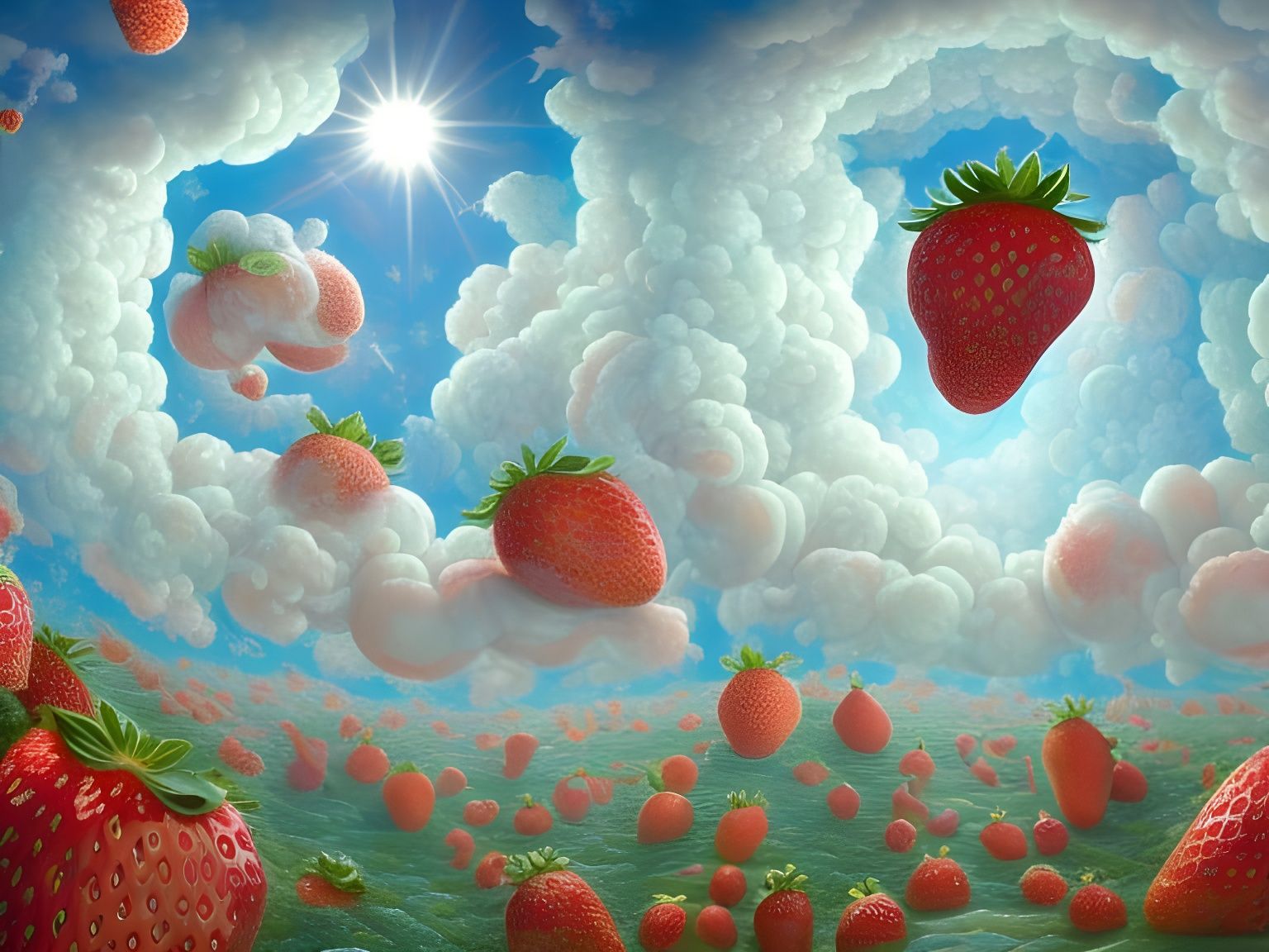 Strawberry Fields Forever  by @Dhanishta