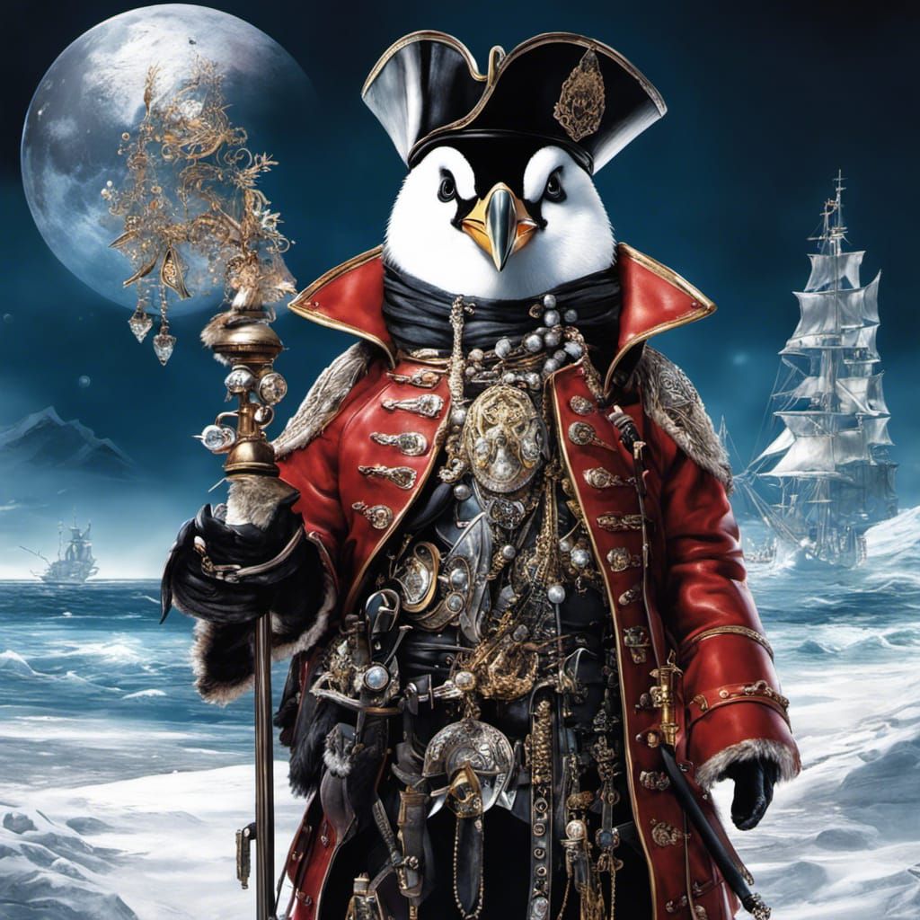 Captain Blackfeathers  by @Plats