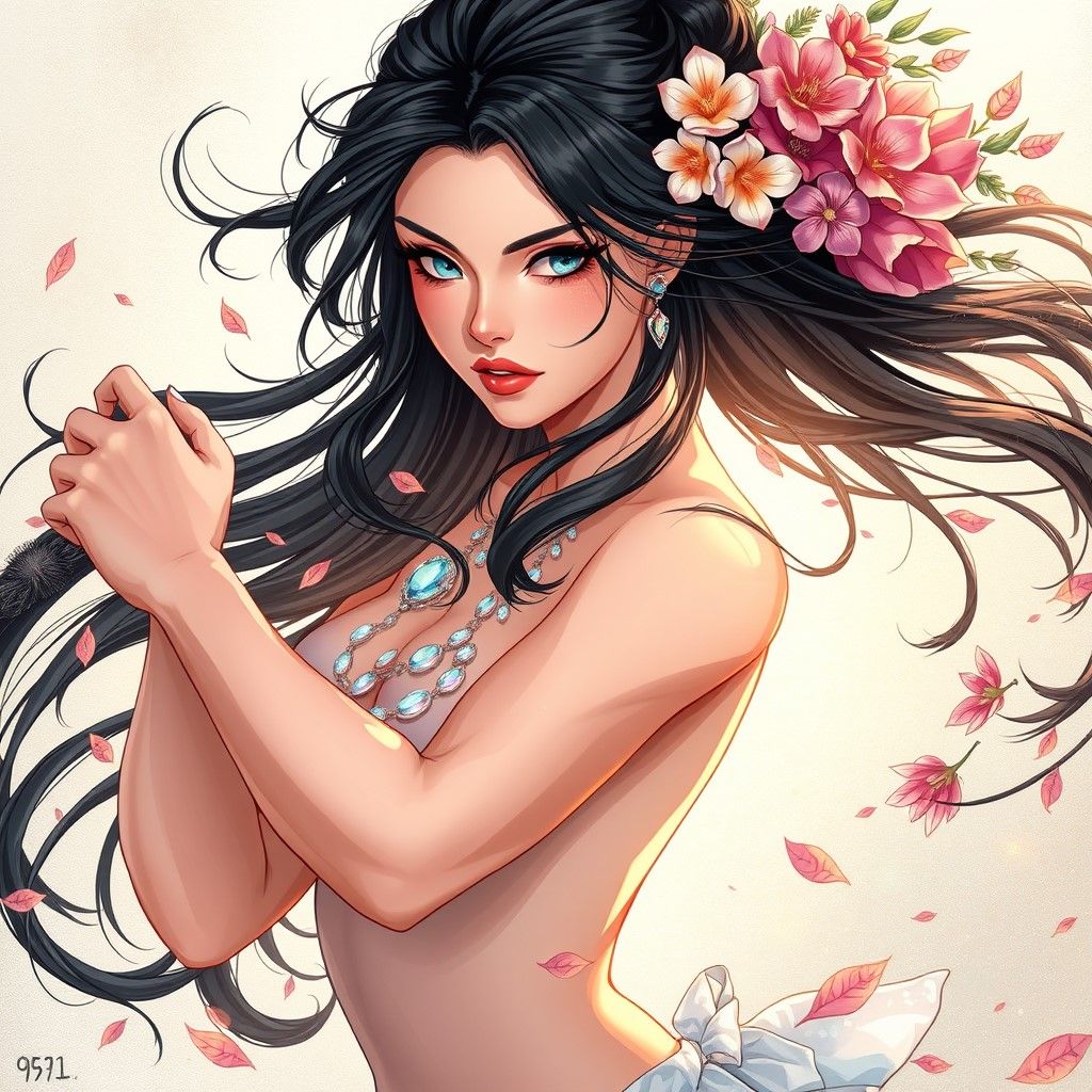 une femme fantastique et envoûtante