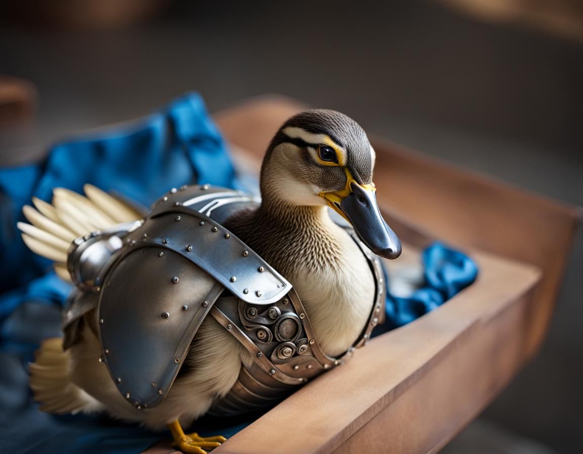 duck in armor