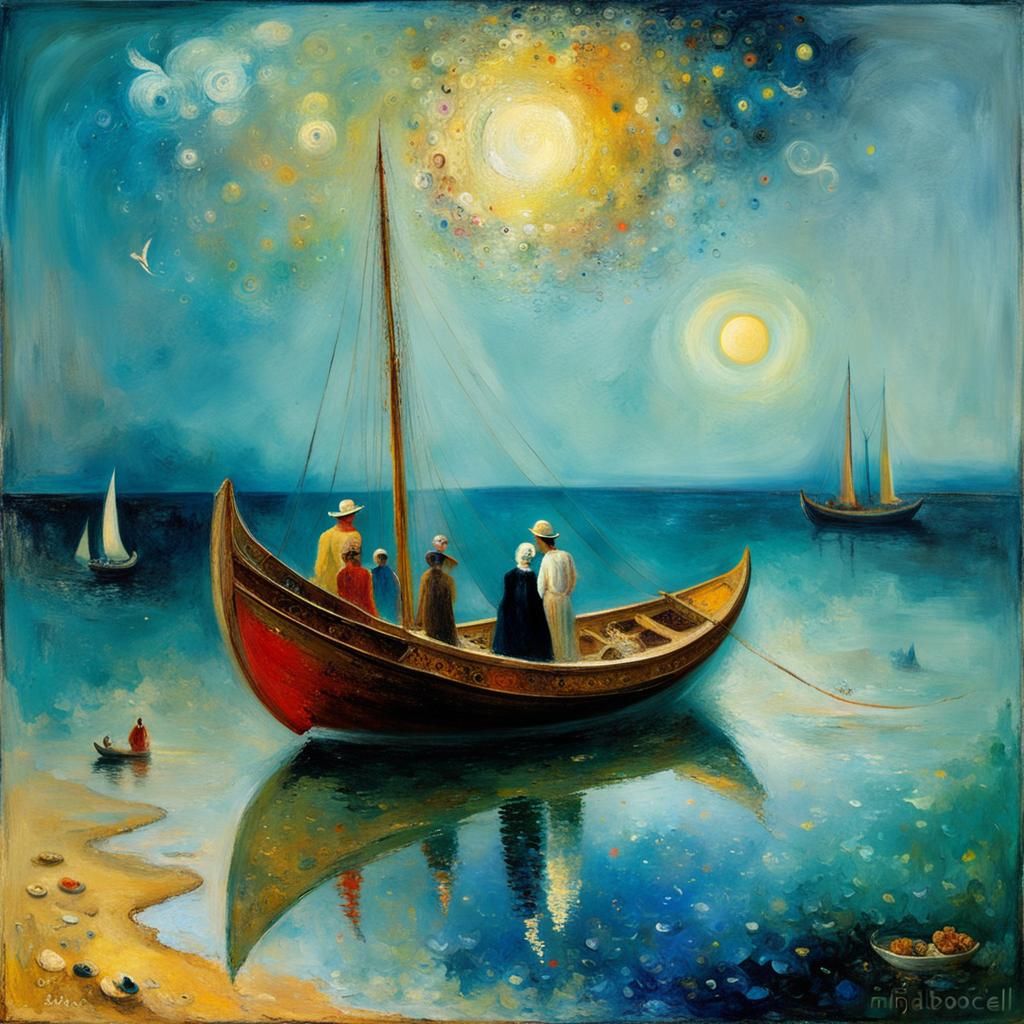 boat carrying our dreams