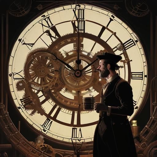 Clockmaker (Work in Progress) AI Generated Artwork NightCafe Creator