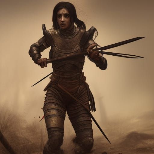 Female warrior from Exening: Dianah