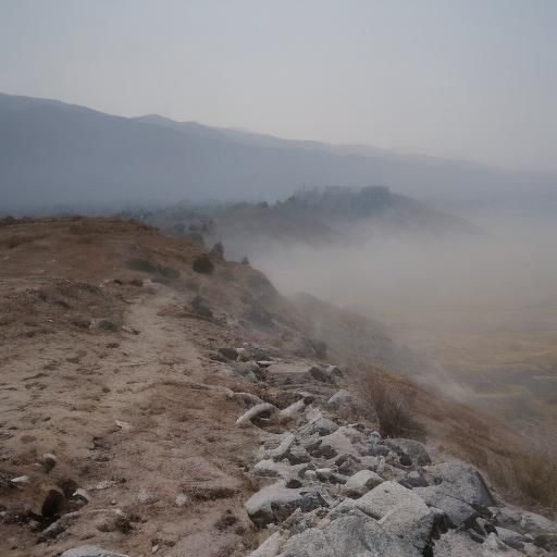 <lora:Drought:1.0> The Waste after Sunrise