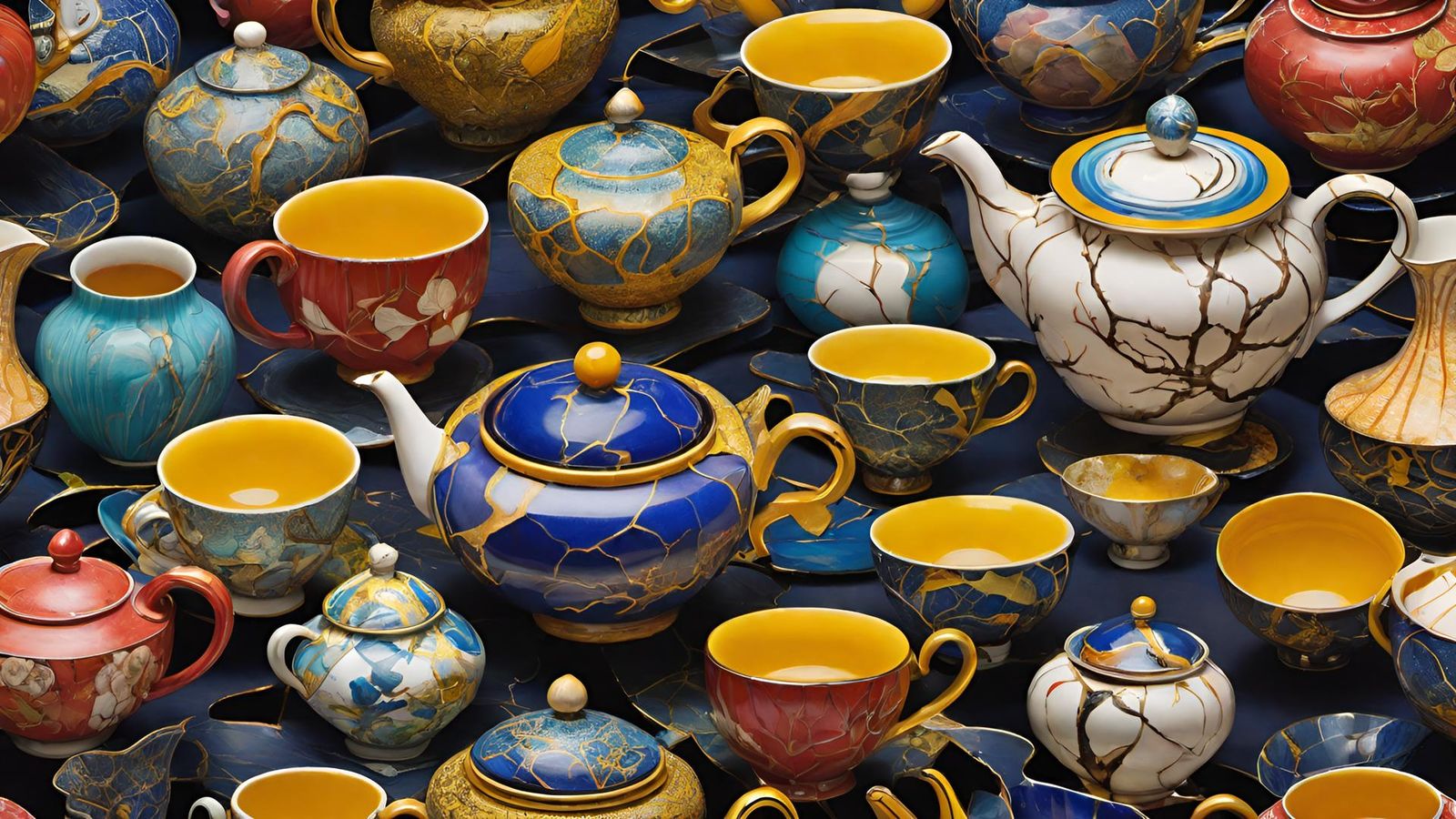 Teacups and teapots