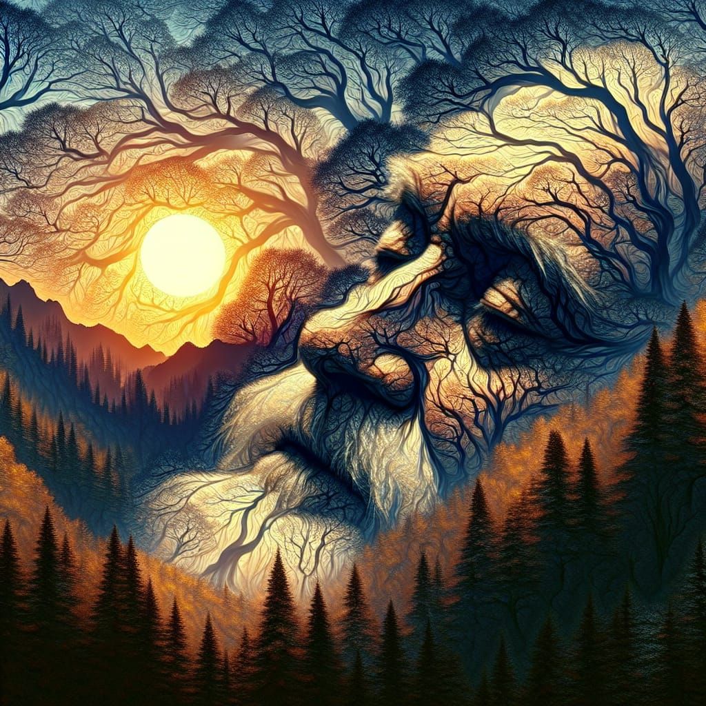 The Old Man's Dream  by @minus1digit