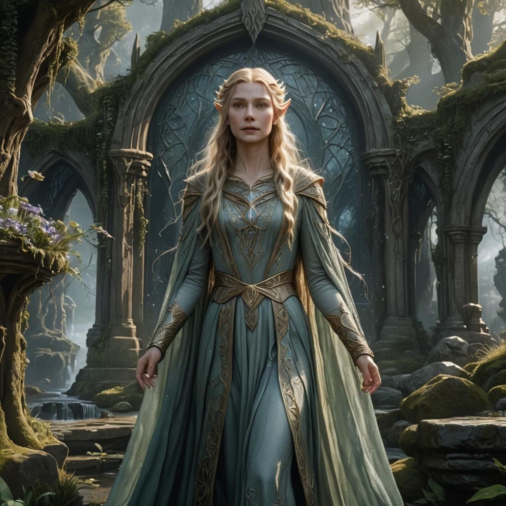 galadriel; the lord of the rings; elfs - AI Generated Artwork ...