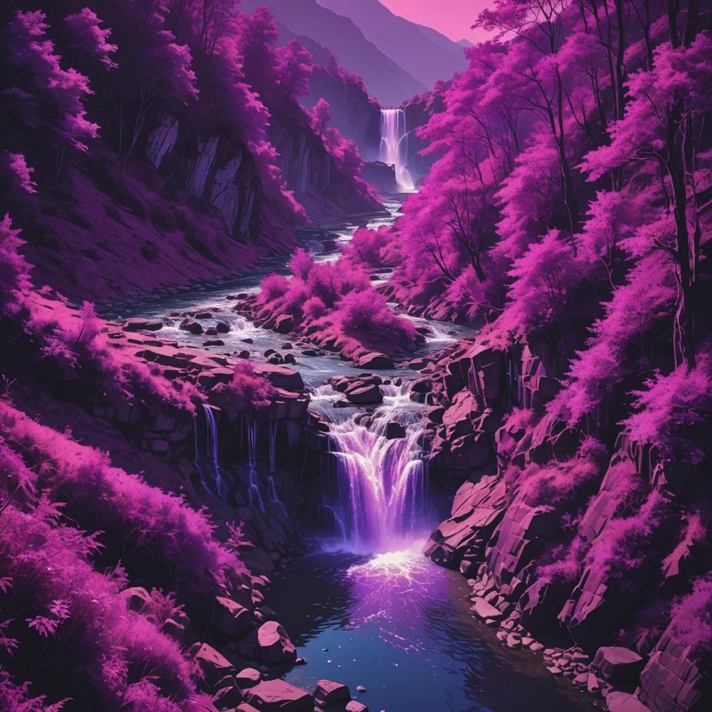 Beautiful waterfall