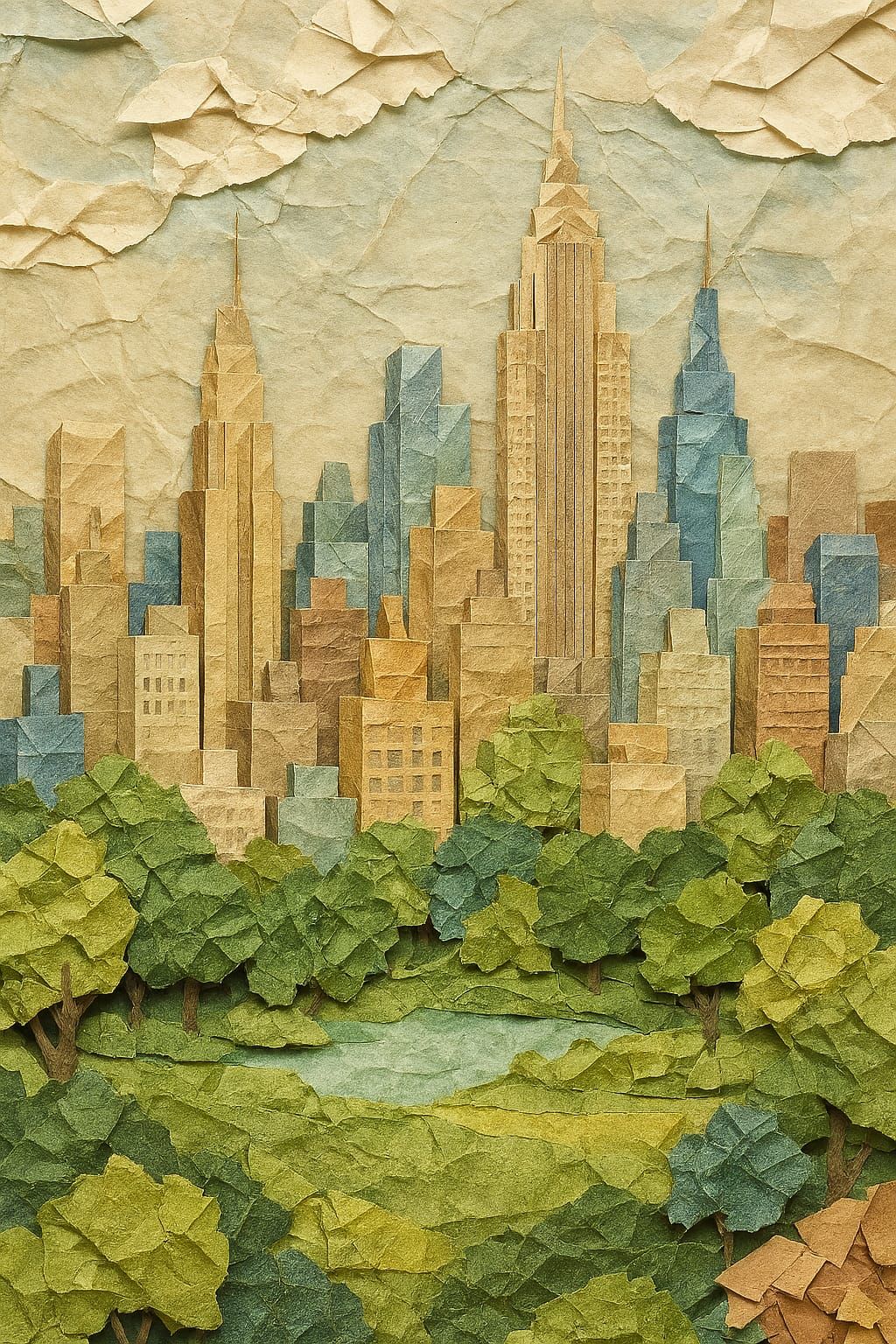 NYC origami