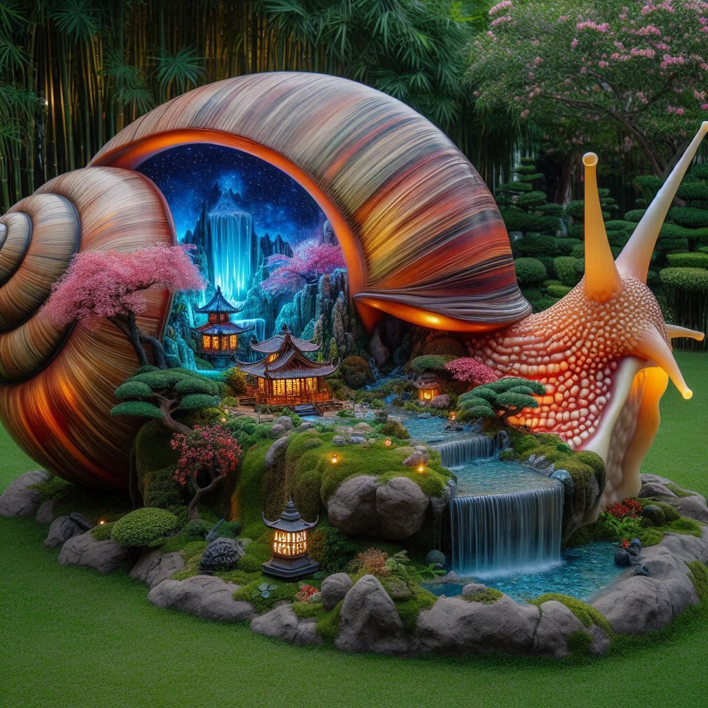 Zen Garden in the Snail