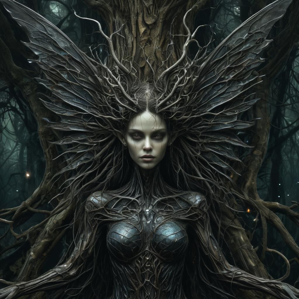 Dark fairy style of victoria frances and stefan gesell and h...