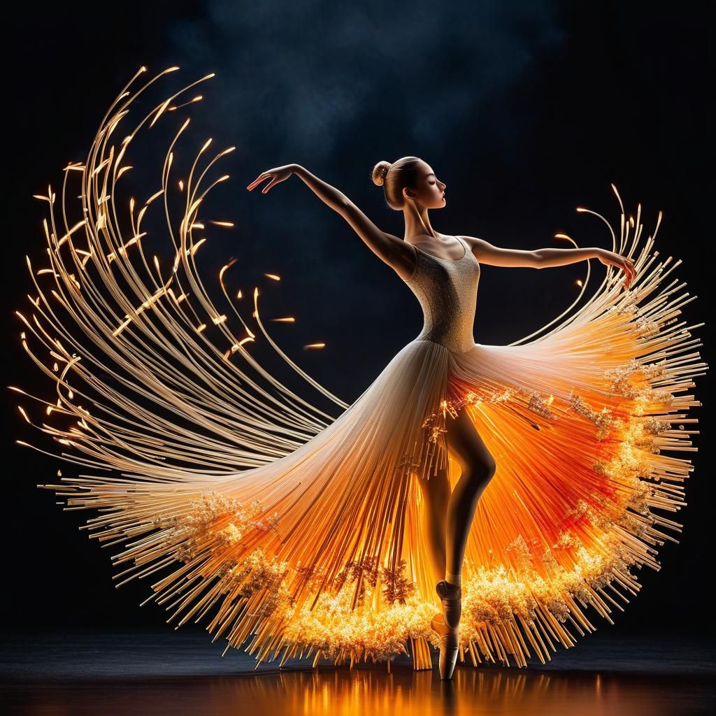 Fire dancer  by @CloST 