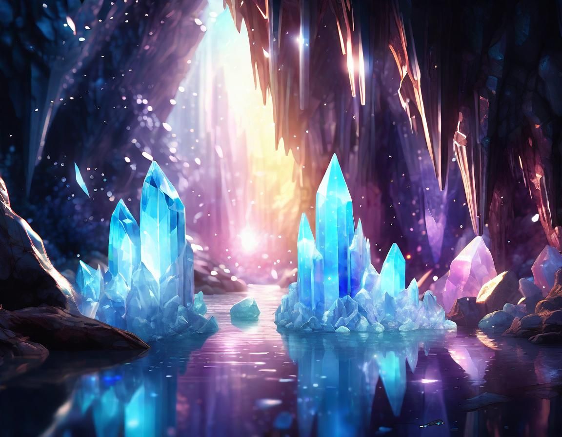 Crystal caves  by @Lilithmoon79 