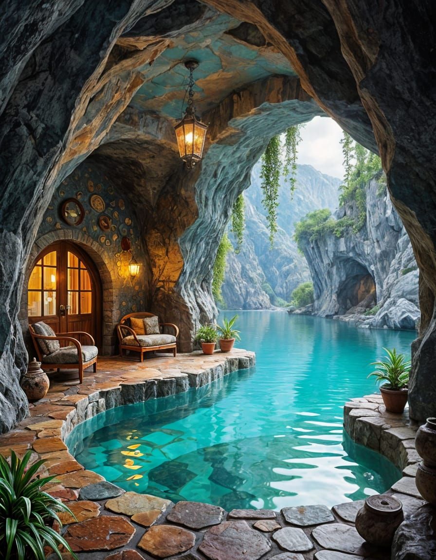 Secret Haven   by @Amellez