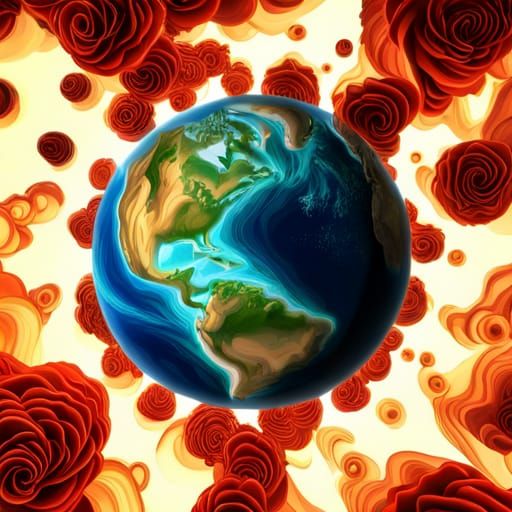 earth & roses