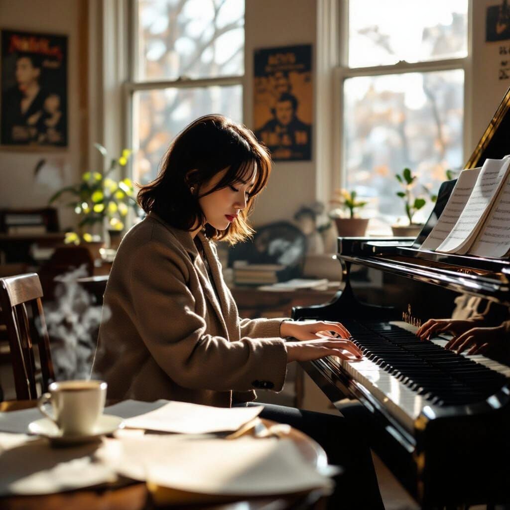 "Morning Practice"  by @Xykko