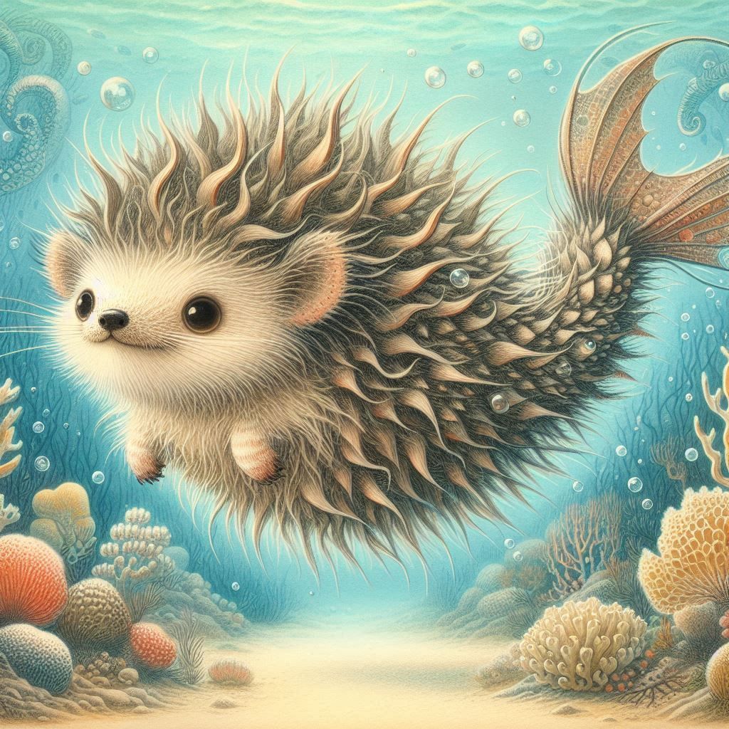 Mer Hedgehog   by @SPi 