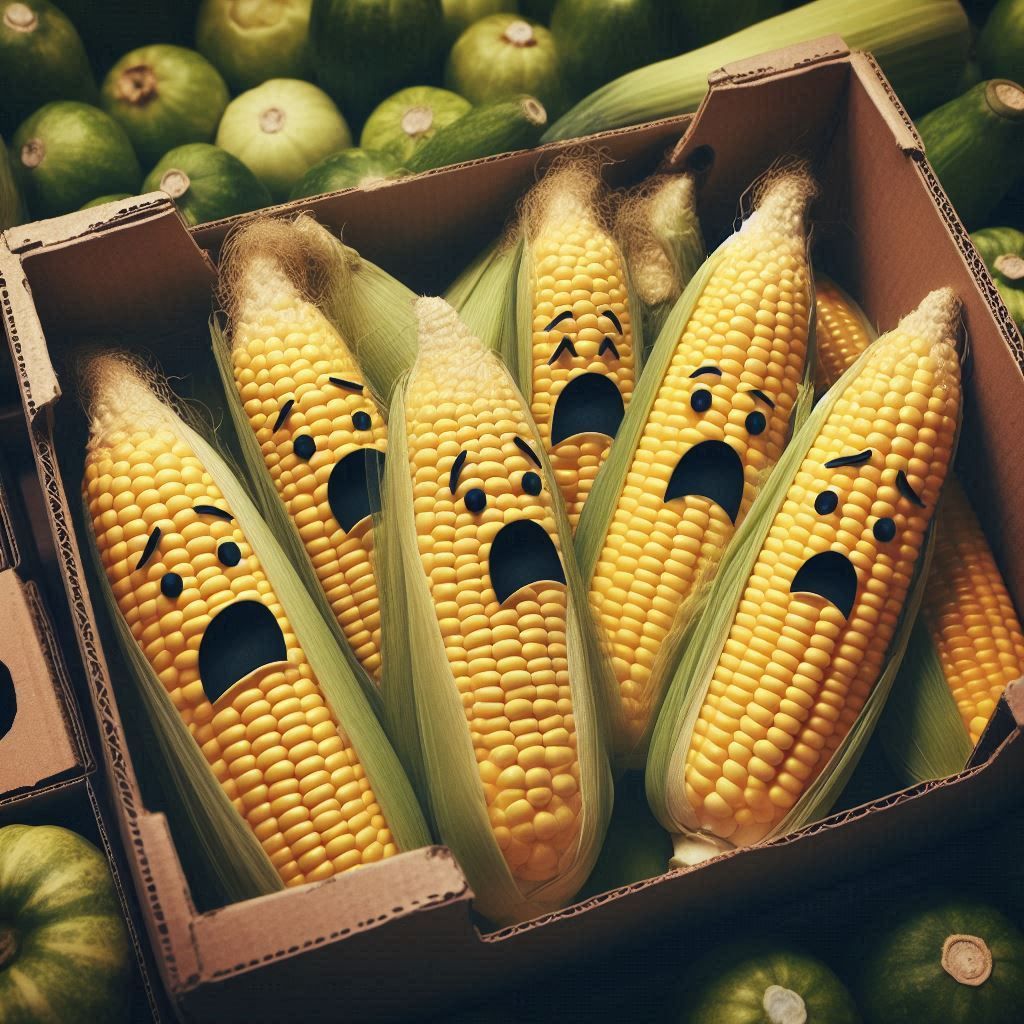 Screaming corn