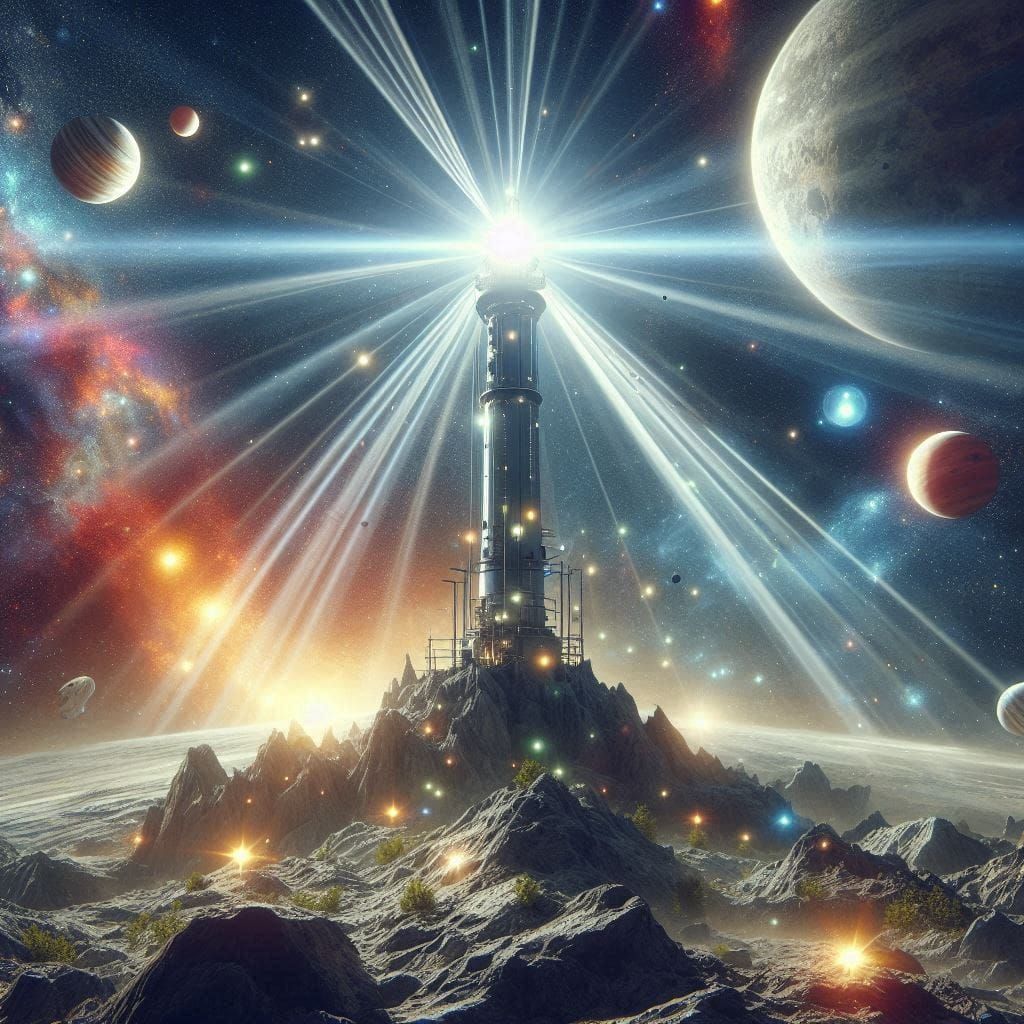 Space lighthouse
