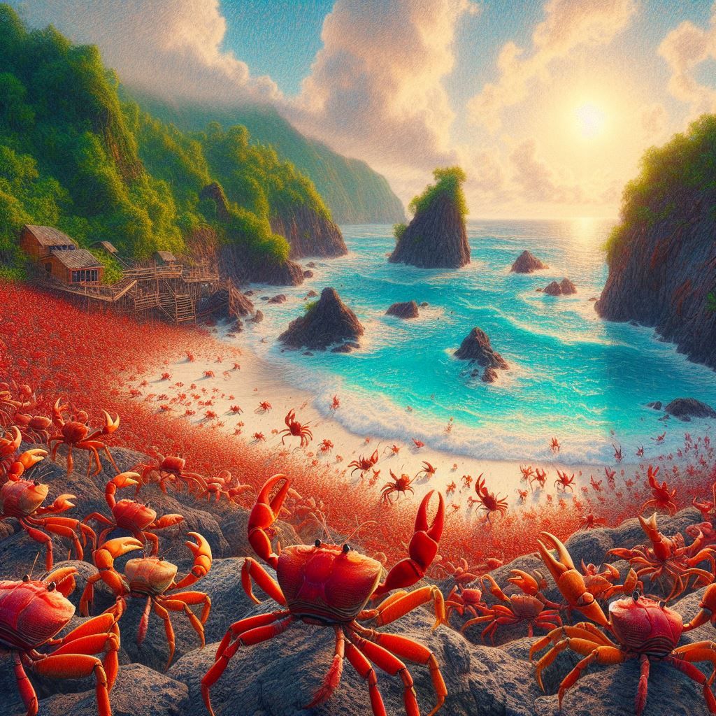 Crab Rave on Christmas Island (Bing) III