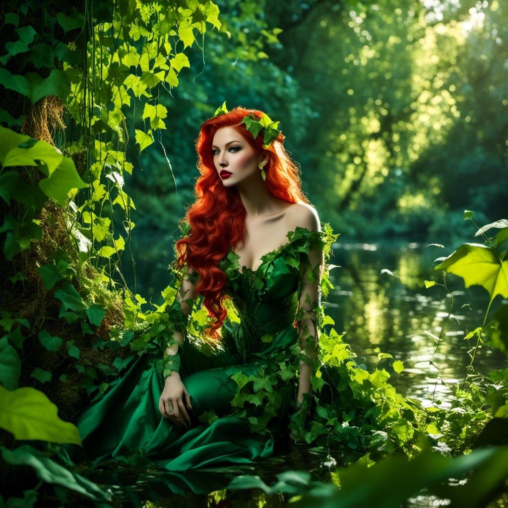 <lora:Poison Ivy Style:1.0> 