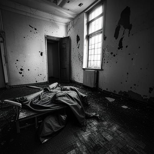 Inside an Old abandoned psychiatric hospital