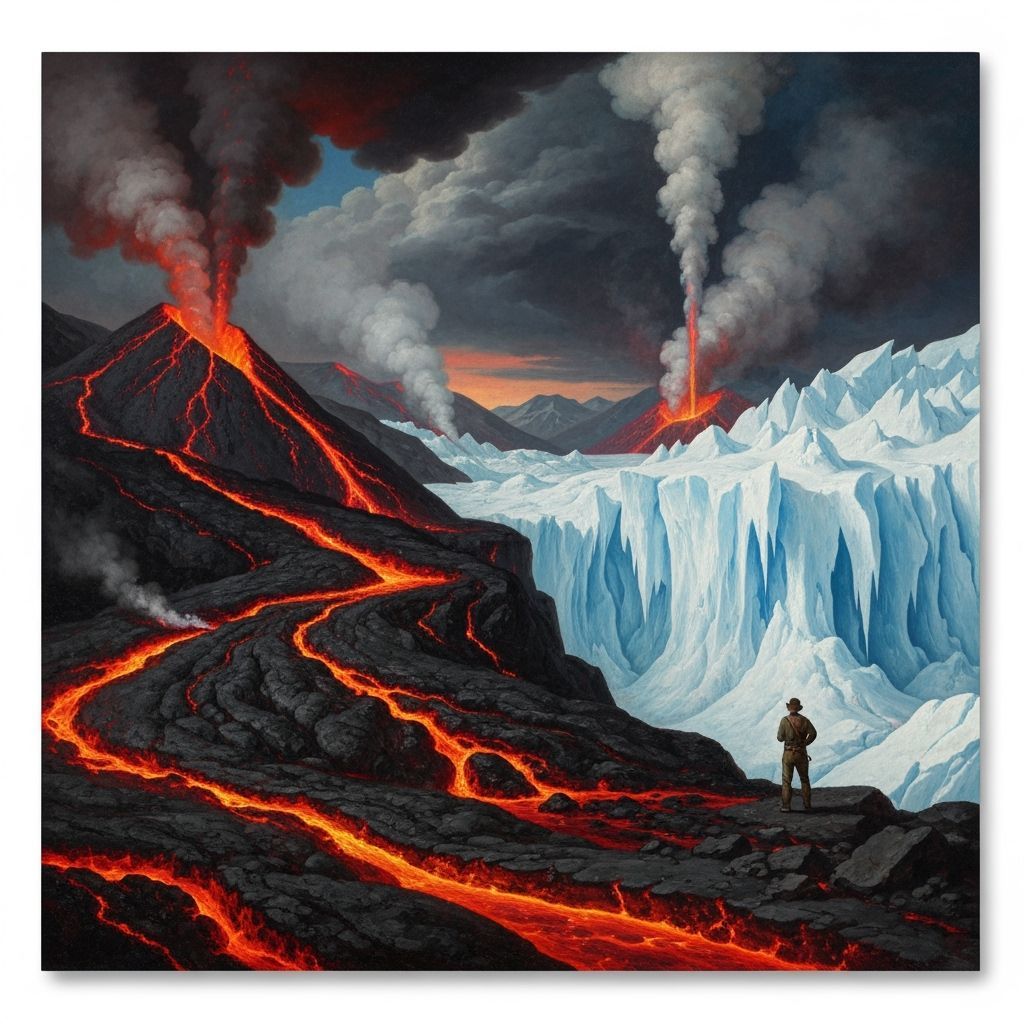 Land of fire and ice