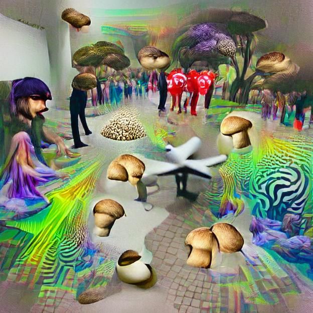 Mushrooms break the simulation
