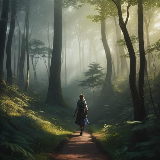 Walking in a fairytale