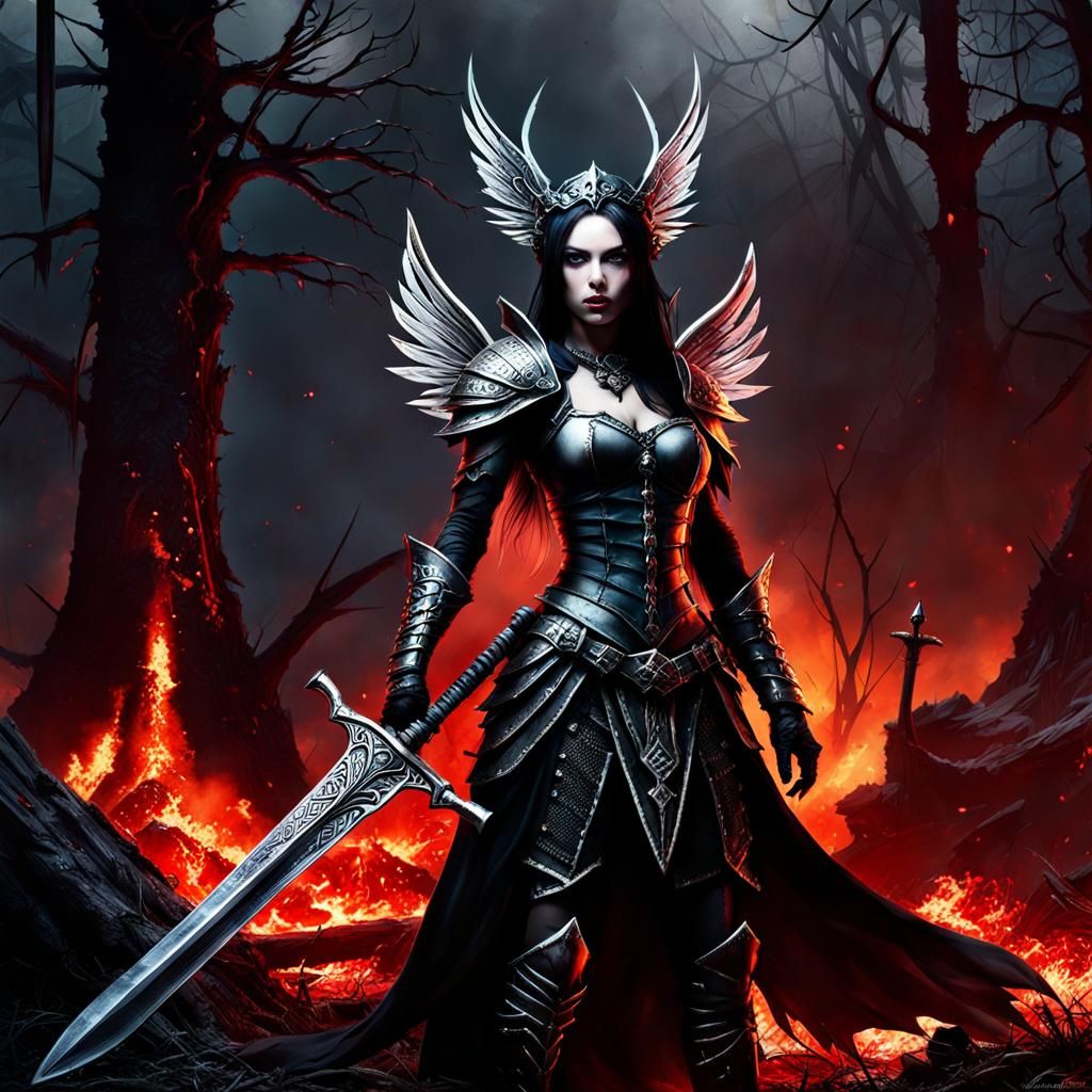 dark fairy warrior