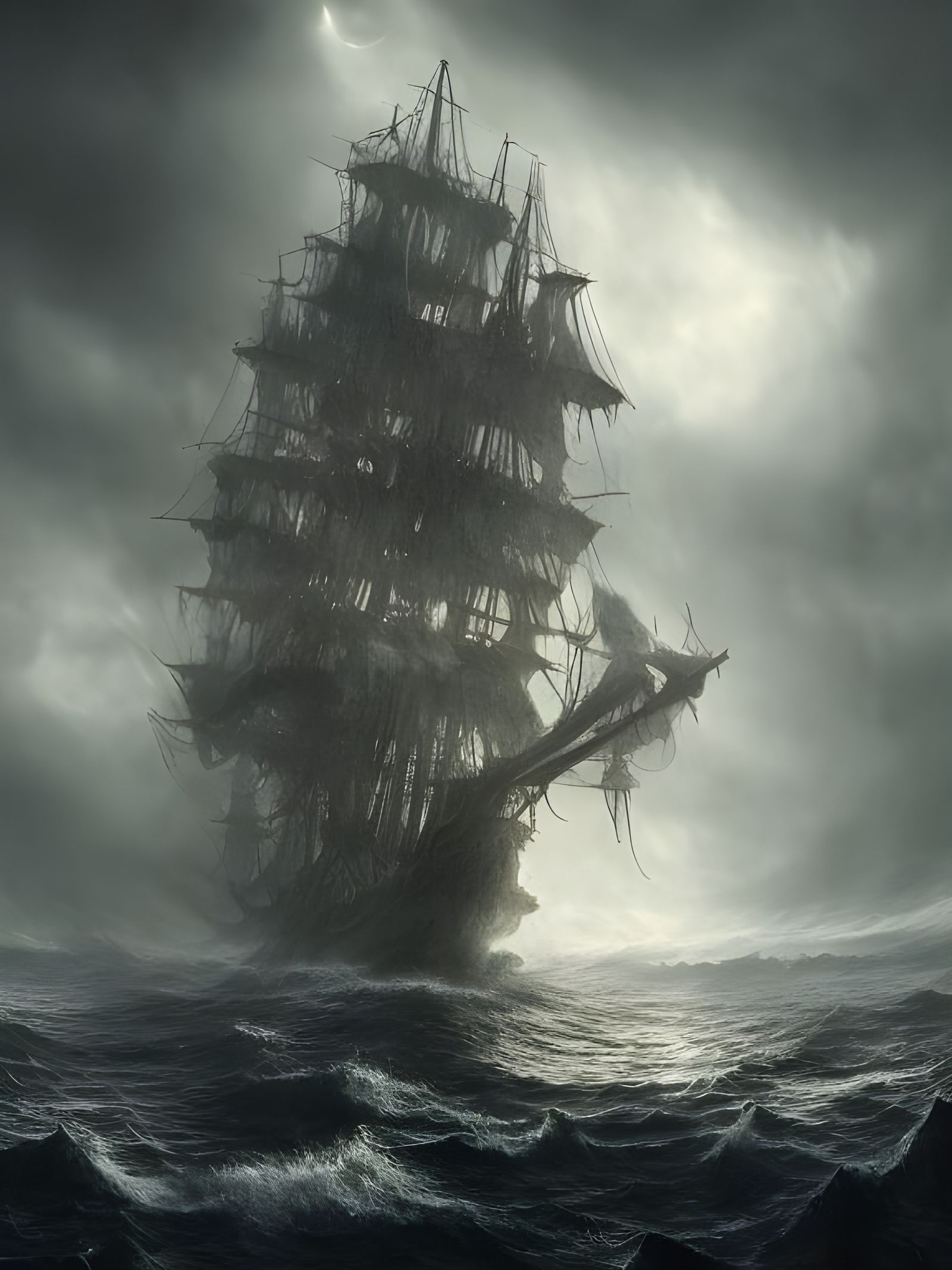 Ghostly Sails - Dangerous Waters   by @MadMythic