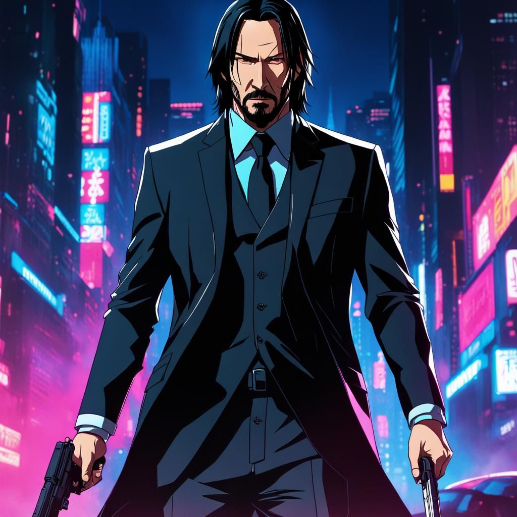 Imagine Keanu Reeves' Iconic John Wick Reimagined In The Vibrant World ...