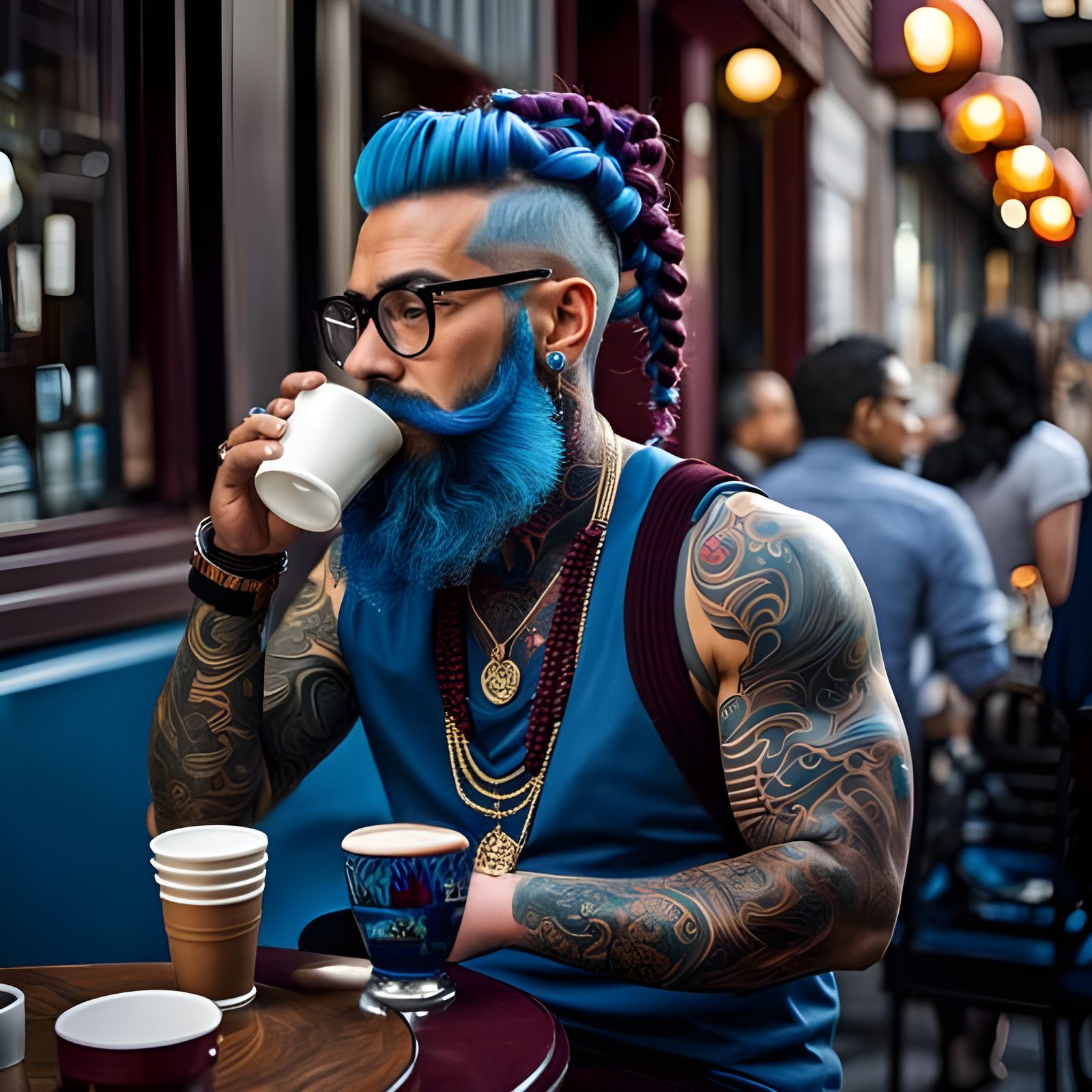 The Modern “Man”  by @AddictedtoAI