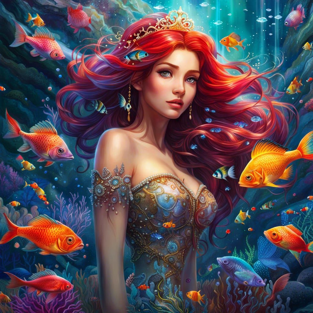 The little mermaid  by @Tara