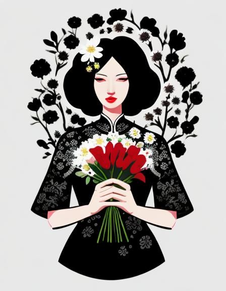 In the style of Tang Yau Hoong
