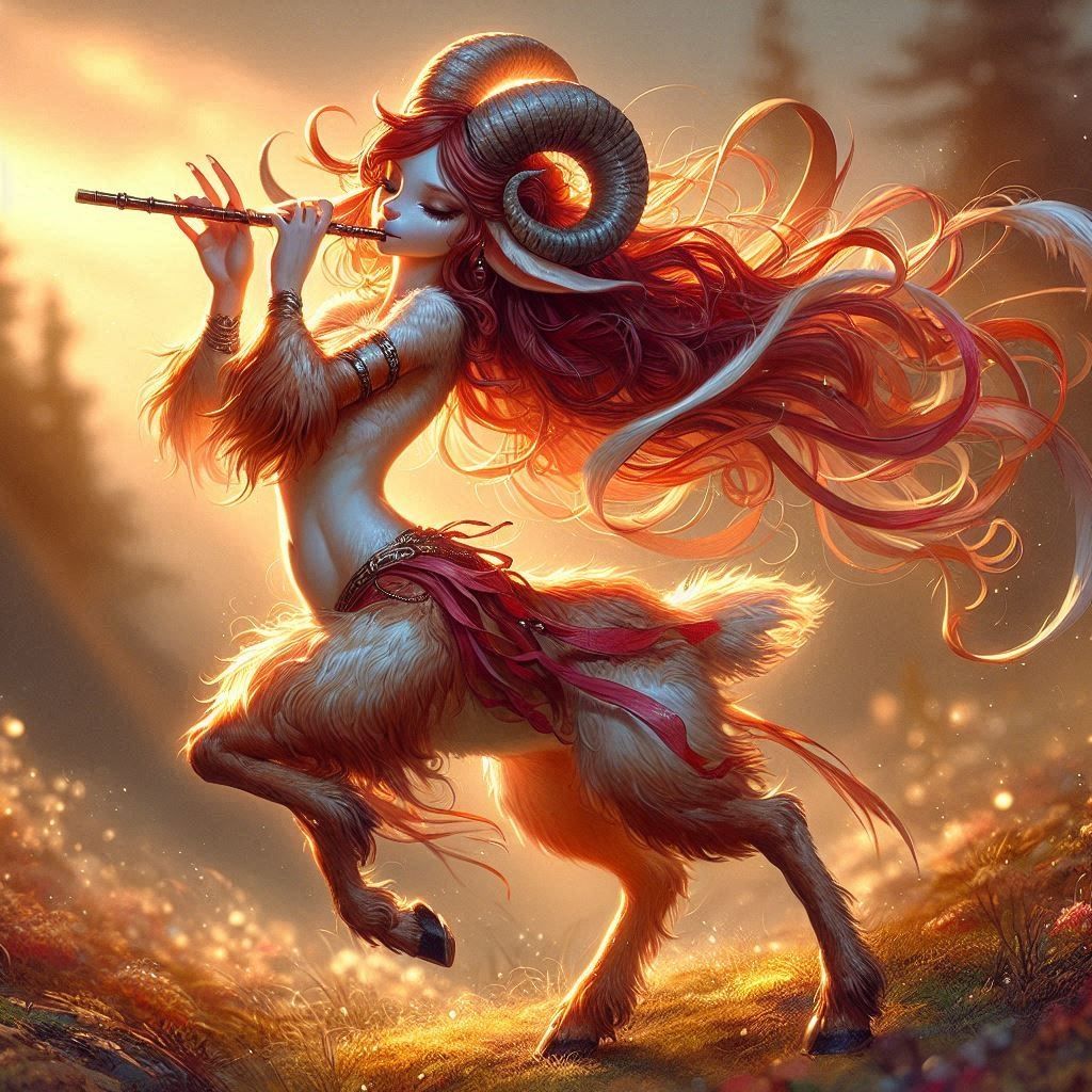 Satyr flutist