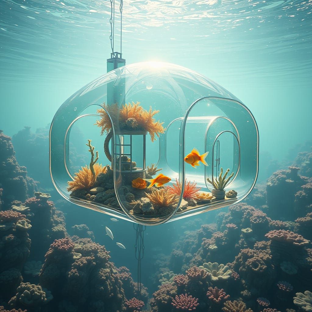 פיסת שלווה מתחת למים