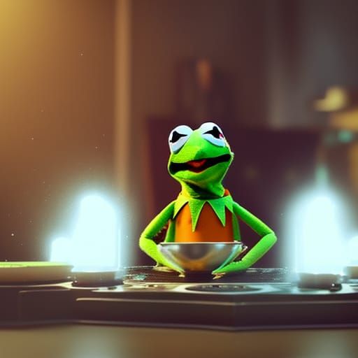 Kermit the frog's Cooking Channel