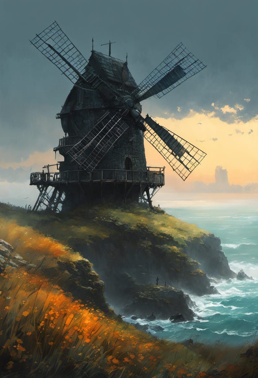 Windmill, Windmill For the Land…  by @LD