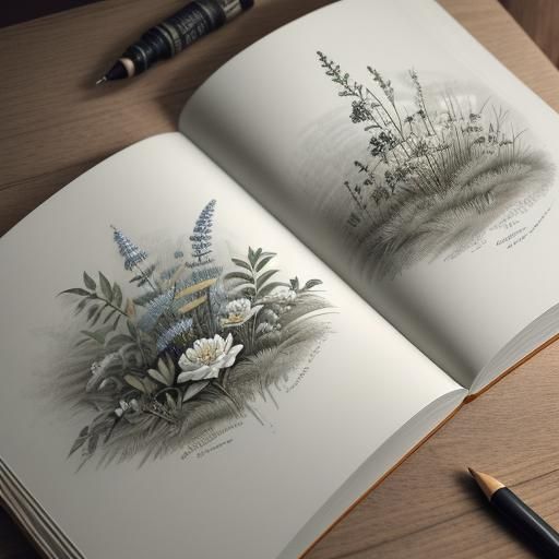 The Botany Sketchbook    by @MontrealDigital 