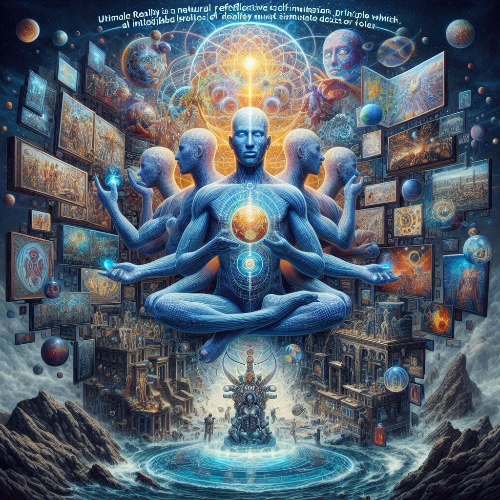 The Reality Self-Simulation Principle  ultimate reality is itself a natural reflexive self-simulation in which all intel...