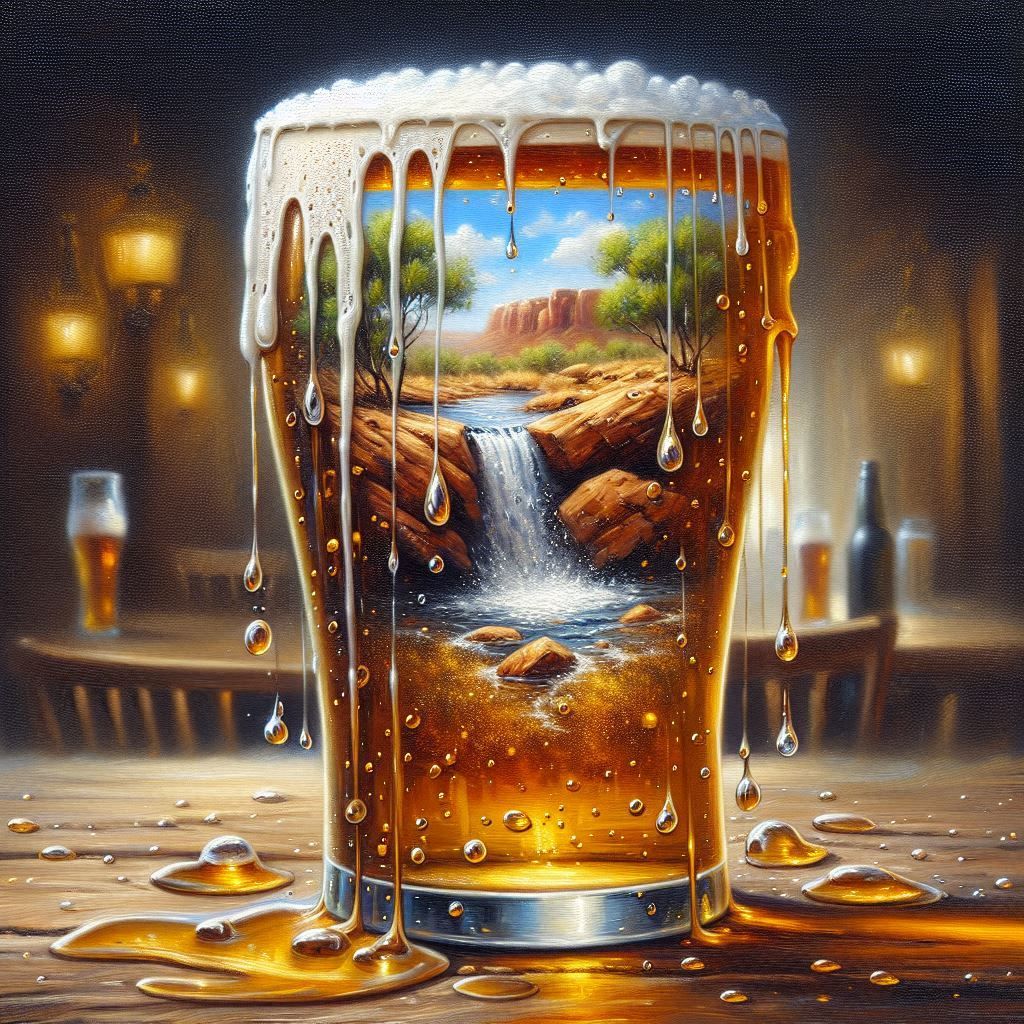 Nothing goes down better than a cold beer in the outback