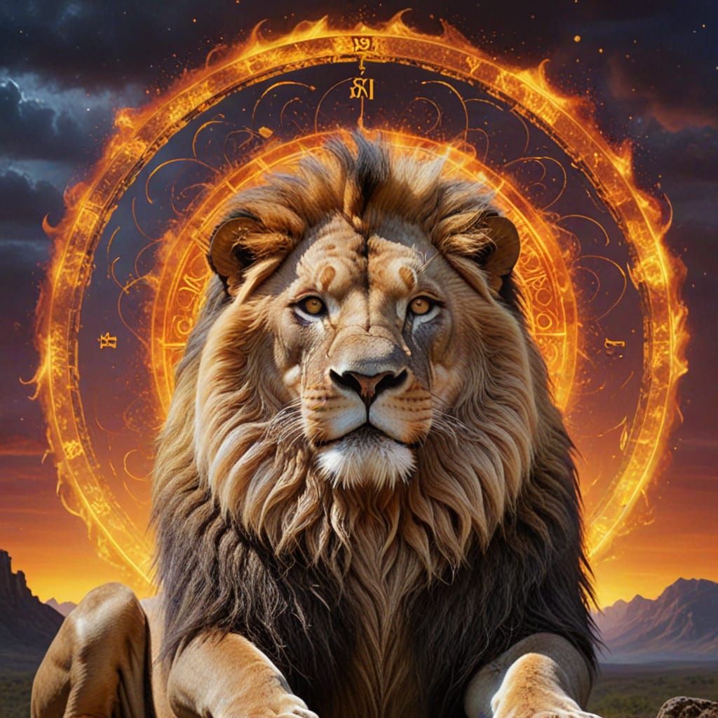 Lion Kings in Dreamlike Harmony